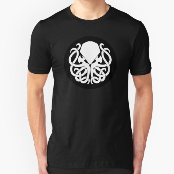 Cthulhu logo Slim Fit T-Shirt