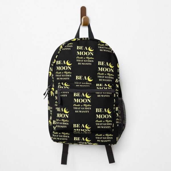 Item preview, Monochromatic Be a Moon: Create a Rhythm to Guide Humanity Positive Motivation Fun Quote for Kids and Parents designed and sold by sinceanna.