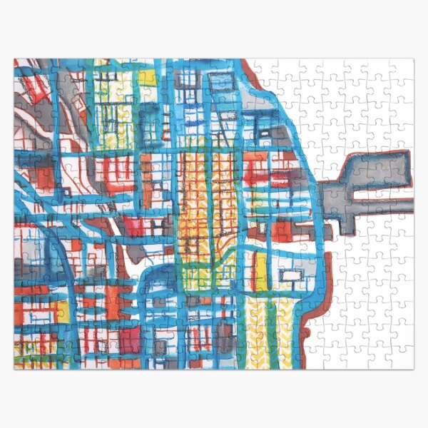 Navy Pier, Chicago (Yellow) Jigsaw Puzzle