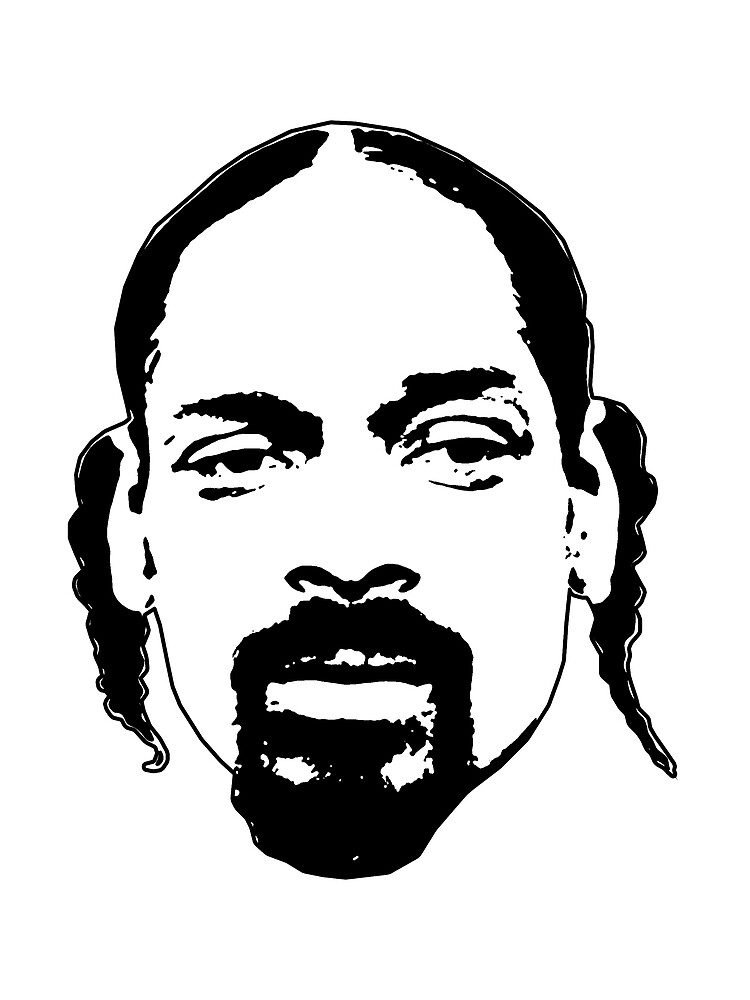 Snoop dogg рисунок