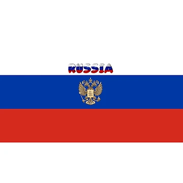 Artwork thumbnail, Russian rectangular flag2 by P-I-R