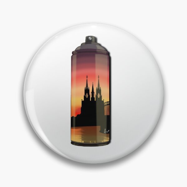 Item preview, Cityscape on a Spraycan - Cologne designed and sold by Ilya-pio-art.