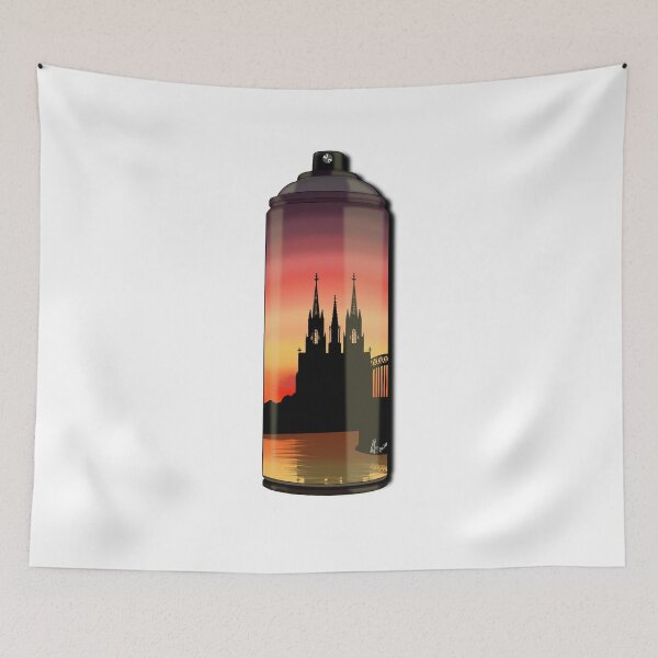 Item preview, Cityscape on a Spraycan - Cologne designed and sold by Ilya-pio-art.
