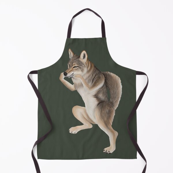 Item preview, Coyote playing the harmonica designed and sold by Mehu.