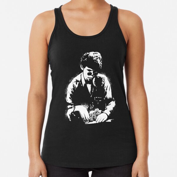 Stu Ungar Painting Racerback Tank Top
