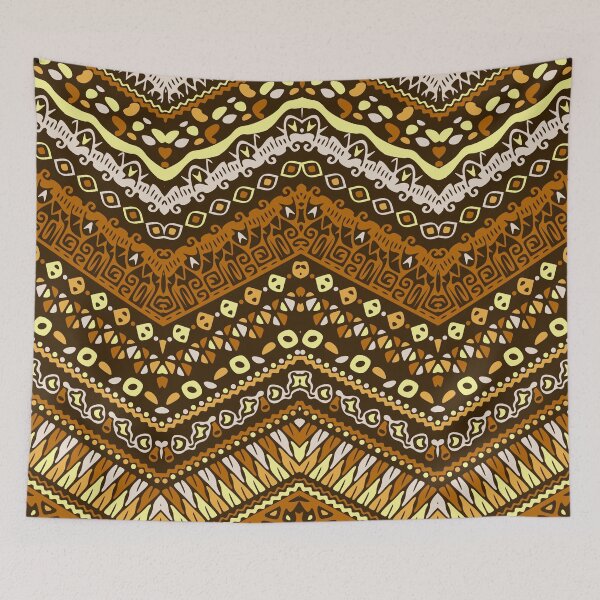Item preview, Mayan Aztec Indian Tribal Ethnic Pattern designed and sold by Vector Scout Lab.