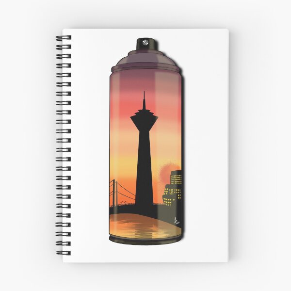 Item preview,  Cityscape on a Spraycan - Düsseldorf designed and sold by Ilya-pio-art.