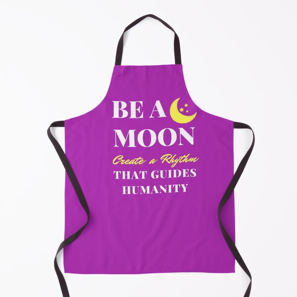 Item preview, Be a Moon: Create a Rhythm to Guide Humanity Positive Motivation Fun Quote for Kids and Parents (Purple) designed and sold by sinceanna.