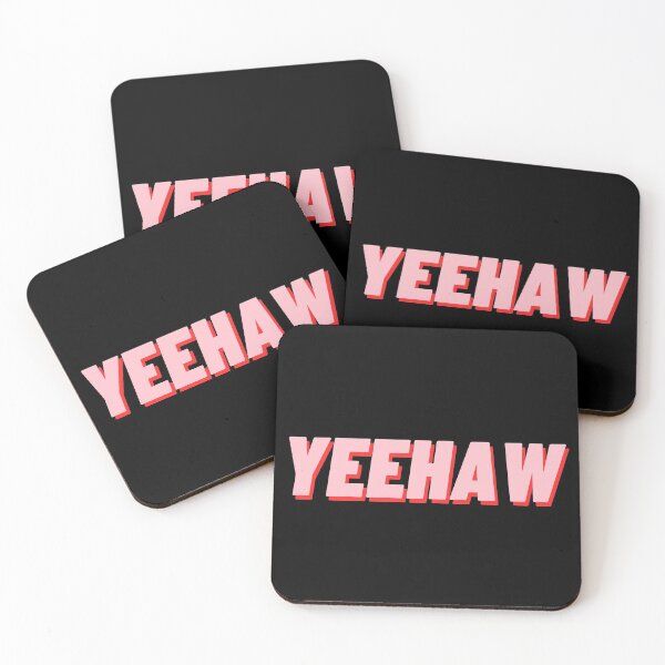 Item preview, YEEHAW! Pink and Red designed and sold by polishalpaca.