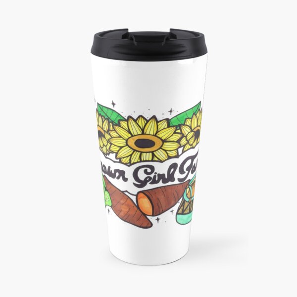 Brown Girl Farms Logo Travel Mug