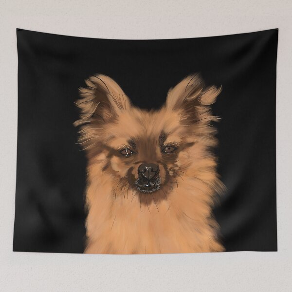 Item preview, Rocco the Pomchi designed and sold by Quick Brown Fox Canada.