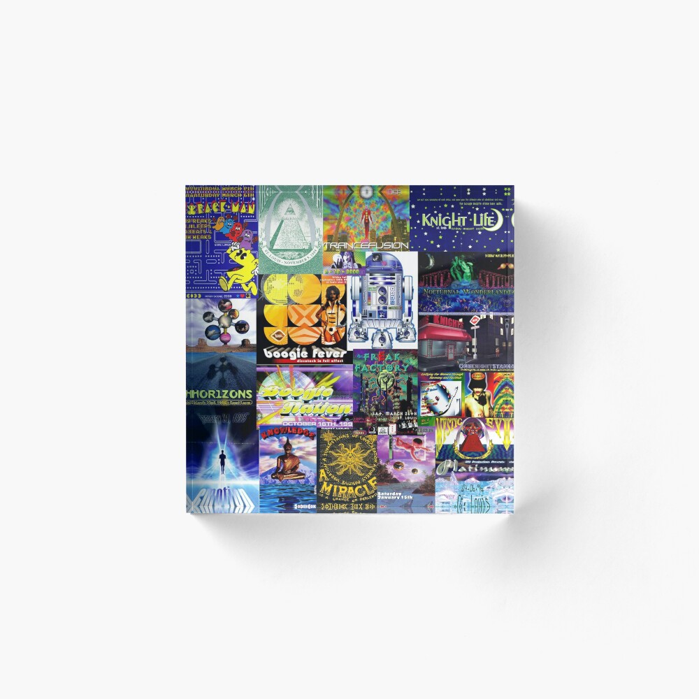 90's Rave Flyers iPad Case & Skin for Sale by kandycoded