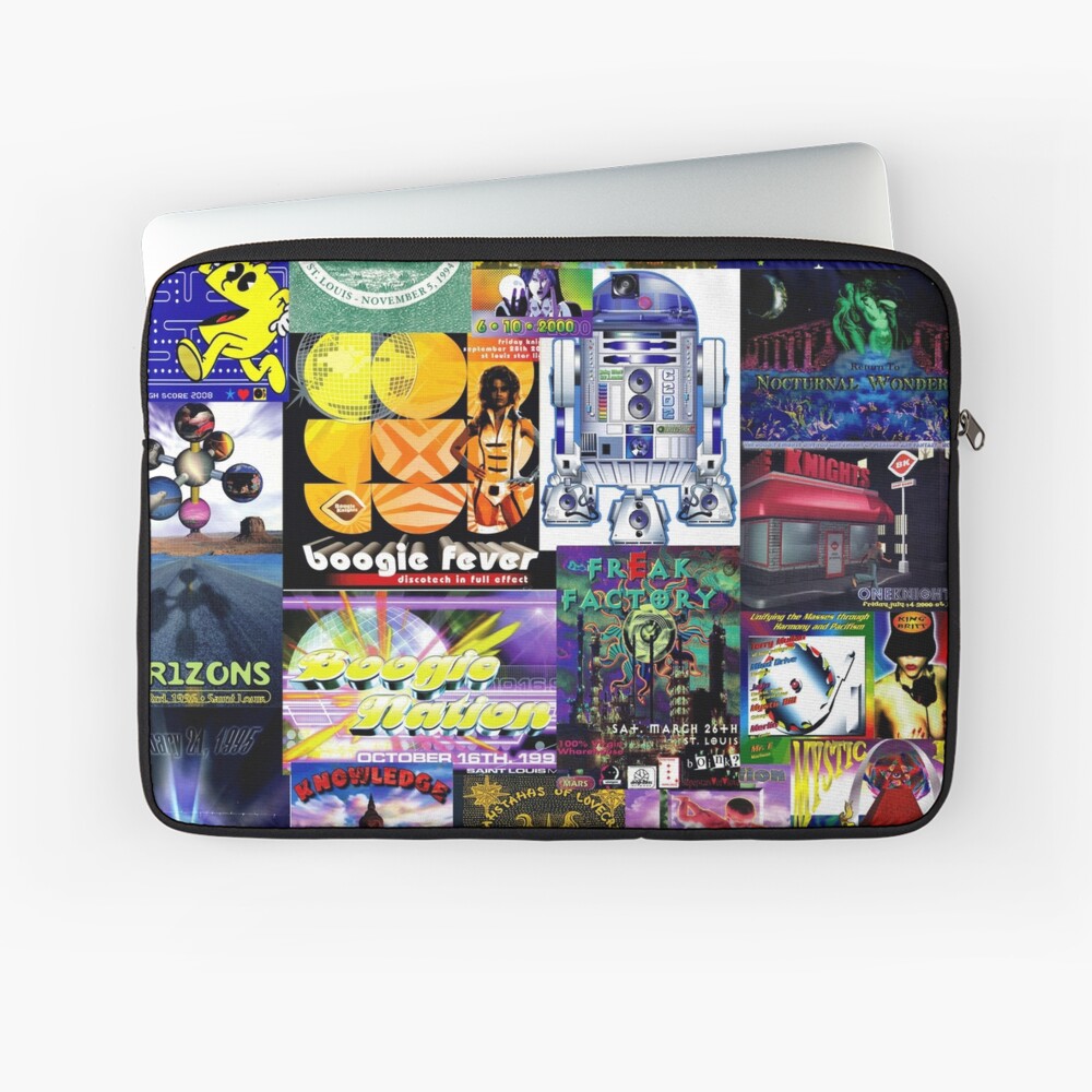 90's Rave Flyers iPad Case & Skin for Sale by kandycoded