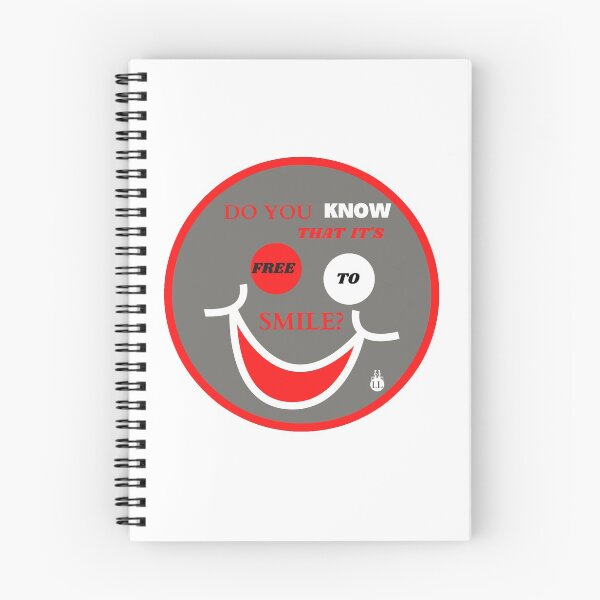 Item preview, FUNNY FREE SMILE T-SHIRT designed and sold by IL-LALIN.