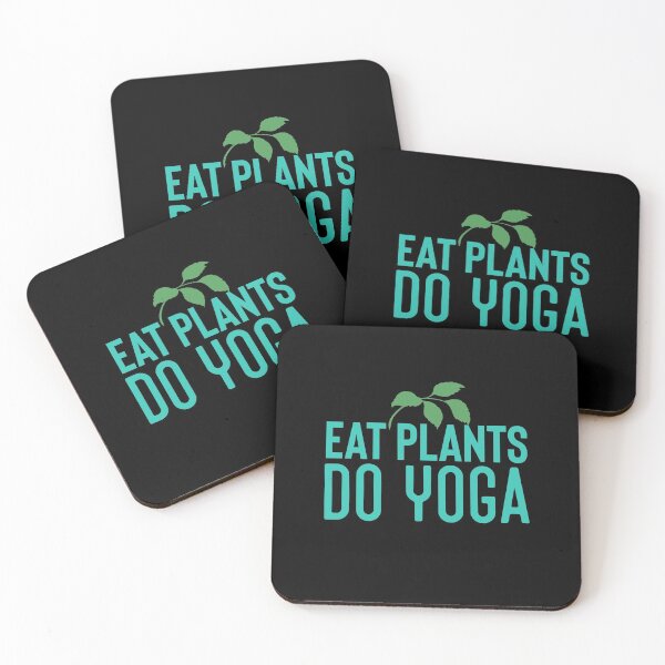 Item preview, Eat more plants do more yoga designed and sold by bumperapparels.