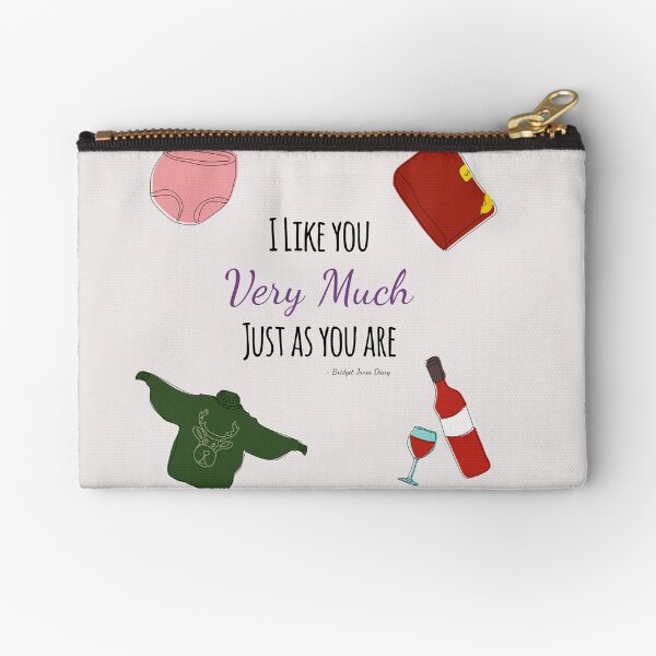 Bridget Jones Diary - Quotes Zipper Pouch