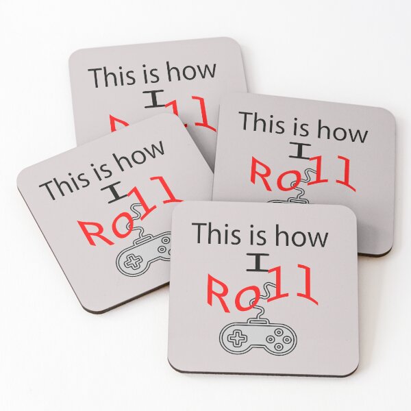 Item preview, This is how I roll Gamer Gaming t-shirt designed and sold by JAZTshirt.