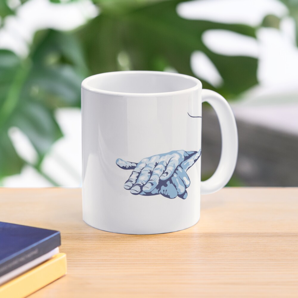 Stingray Hand Signal Mug