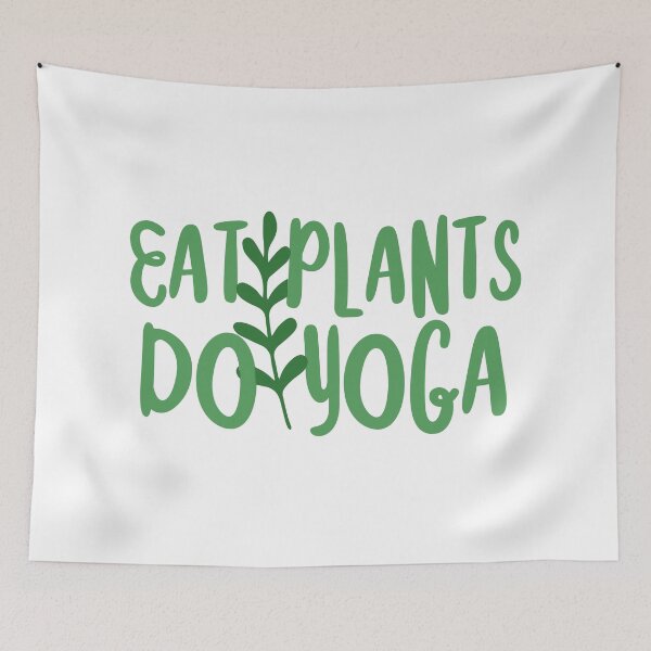 Item preview, Eat more plants do more yoga. natural designed and sold by bumperapparels.