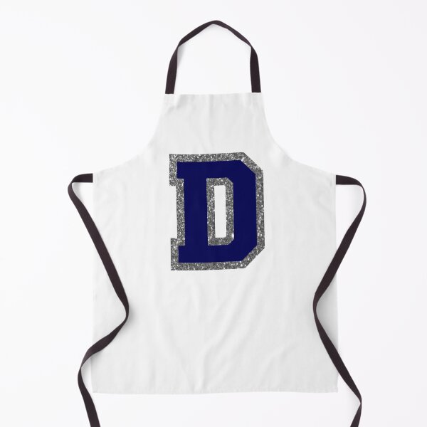 Item preview, silver and navy varsity letter D designed and sold by byleahwithlove.
