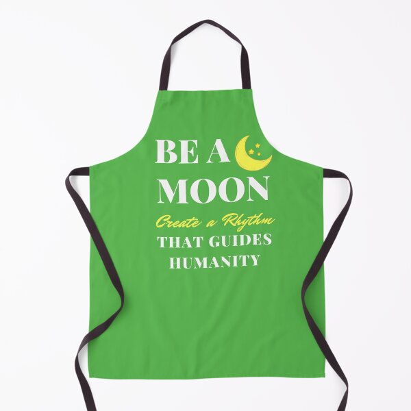 Item preview, Be a Moon: Create a Rhythm to Guide Humanity Positive Motivation Fun Quote for Kids and Parents (Green) designed and sold by sinceanna.