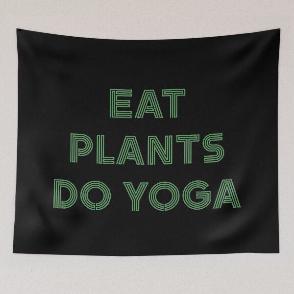 Item preview, Eat more plants do more yoga. lines designed and sold by bumperapparels.