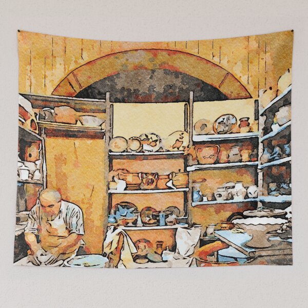 Item preview, Tortora potter's workshop designed and sold by Giuseppe Cocco.