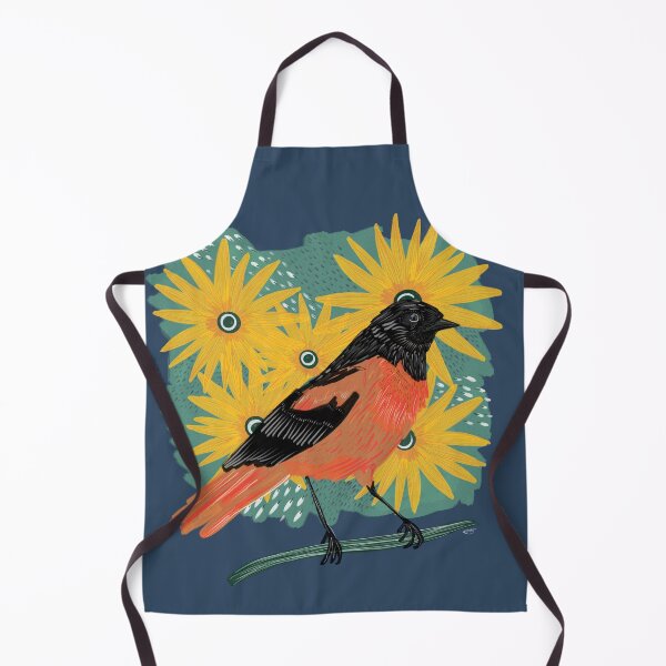 Item preview, Oriole + Black Eyed Susans designed and sold by KKMart23.