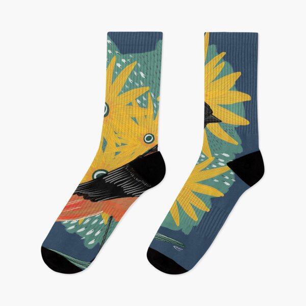 Item preview, Oriole + Black Eyed Susans  designed and sold by KKMart23.