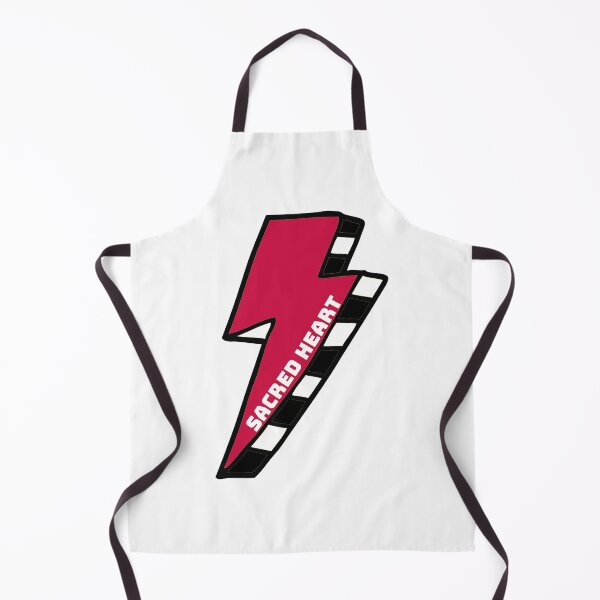 Aperçu de l'œuvre Sacred Heart University Lightning Bolt créée et vendue par kkosmicki.