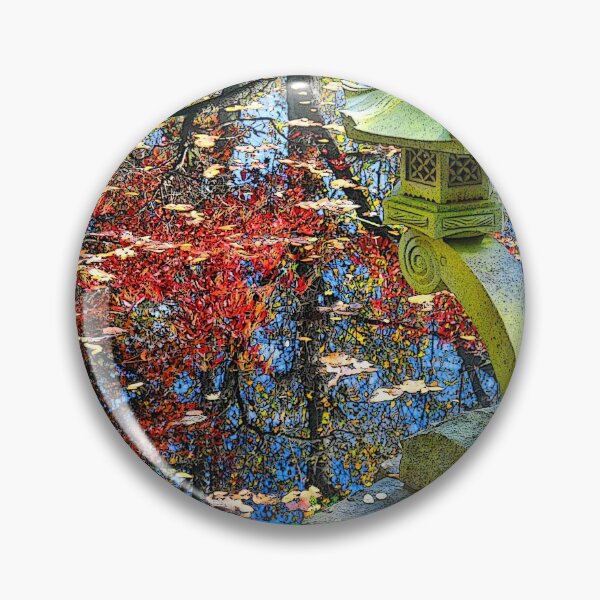 Artikelvorschau, Japanische Laterne mit Herbstlaub entworfen und verkauft von EdwardMonet.