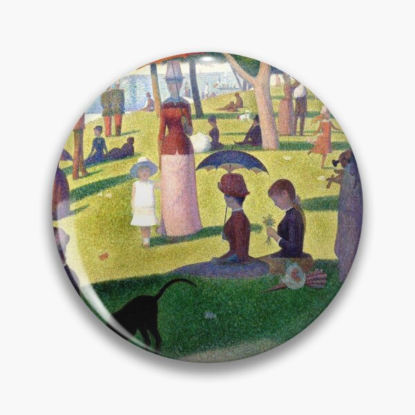 Item preview, Georges Seurat sunday in the park la grande jatte pointilist river Seine designed and sold by conceptDVS.
