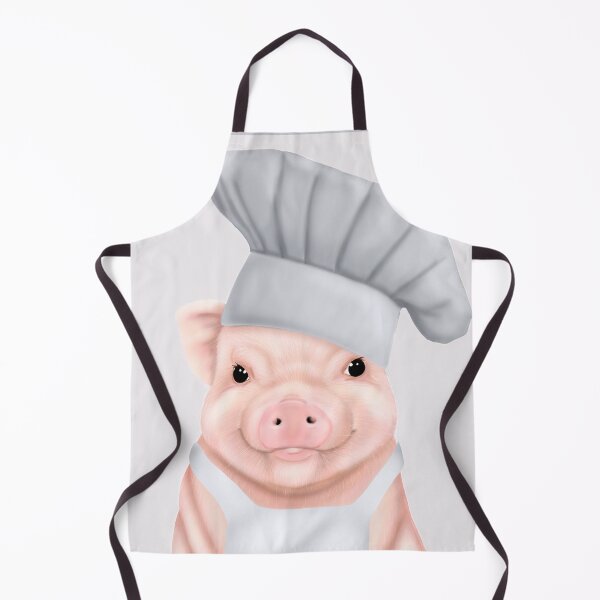 Item preview, Pig Chef - cute piglet in a chef hat designed and sold by Mehu.