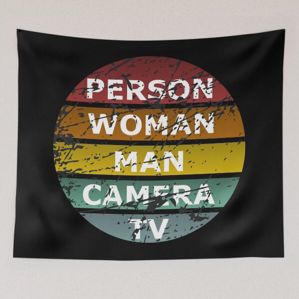Item preview, Person Woman Man Camera TV Quote designed and sold by BleuSky.