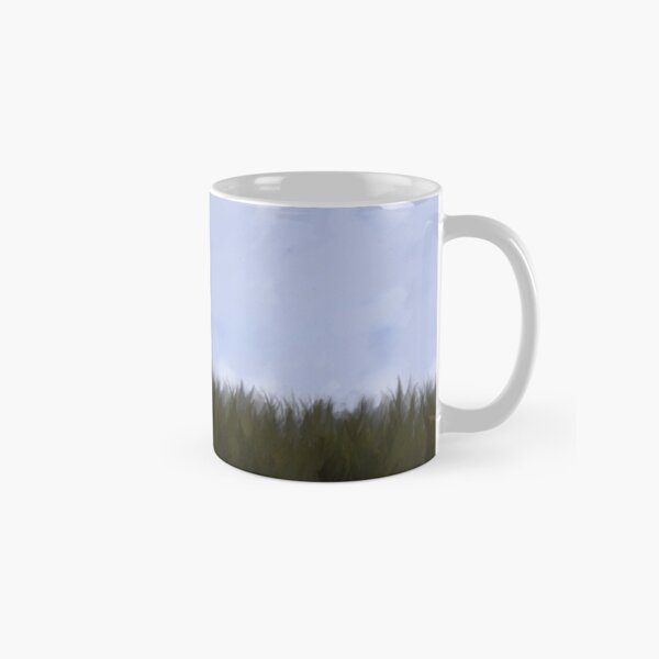 Staring Rabbit Needs Coffee. Classic Mug