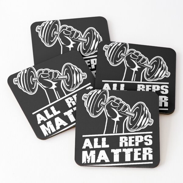 Item preview, All reps matter workout gym motivation designed and sold by kevinmertayasa.