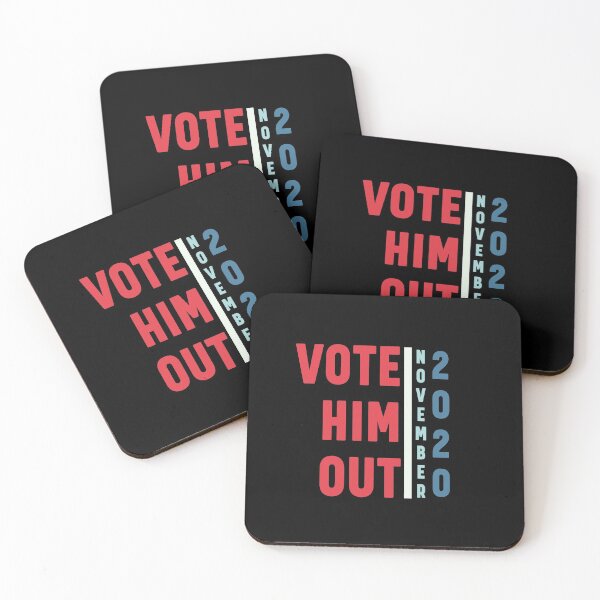 Item preview, Vote him out. 2020 black designed and sold by bumperapparels.