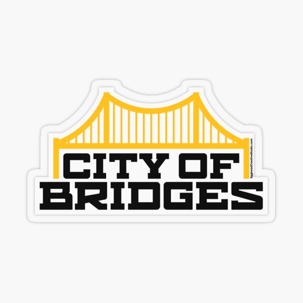 City of Bridges Transparent Sticker