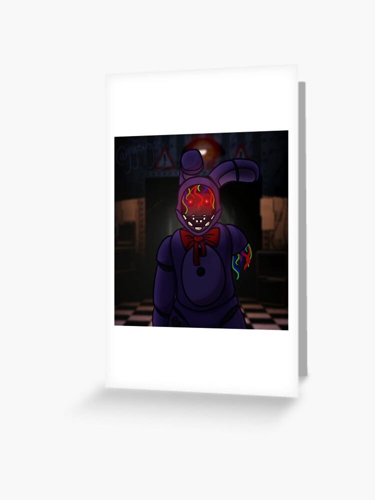 Withered Bonnie - Five Nights At Freddy's Greeting Card for Sale by  cryptsum