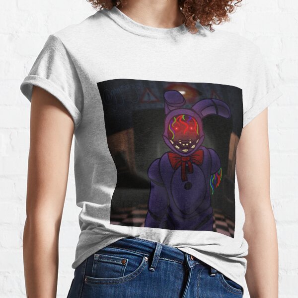 Fnaf Character T Shirts Redbubble - withered bonnie roblox shirt