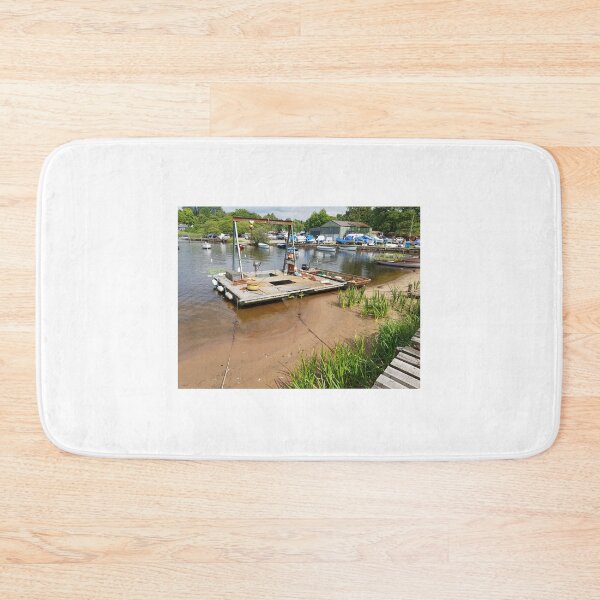 Item preview, Barge at Balmaha Loch Lommond Scotland Canvas Print  designed and sold by Scottish Photography .
