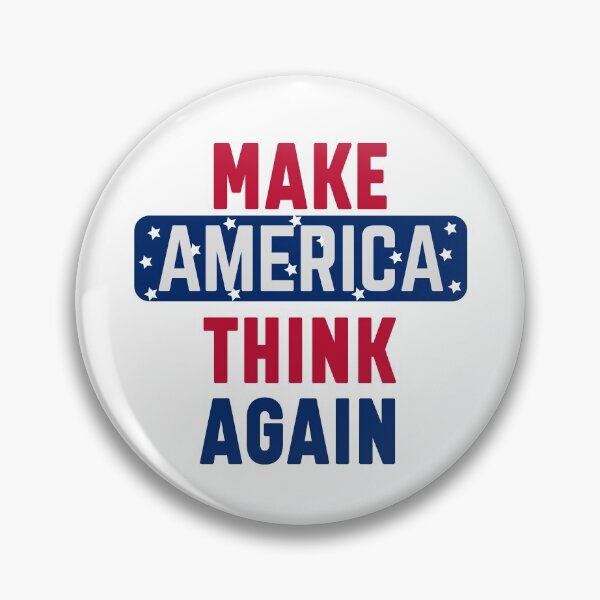Item preview, Make america think again designed and sold by bumperapparels.