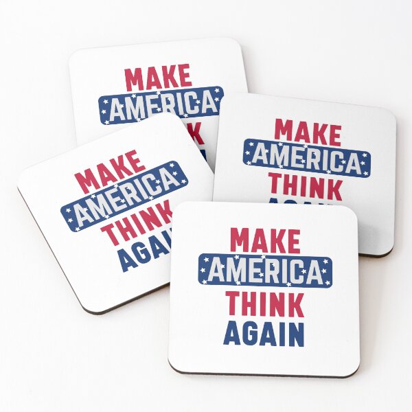 Item preview, Make america think again designed and sold by bumperapparels.