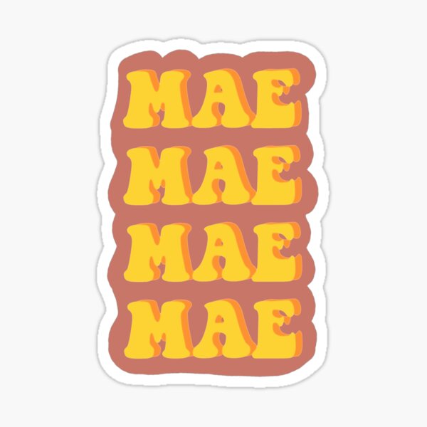 Mae Sticker