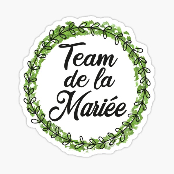 Produits Sur Le Theme Evjf Mariee Redbubble