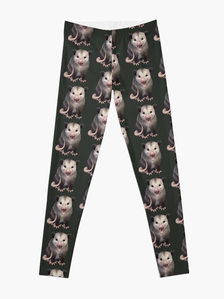 Happy Possum Leggings For Sale By Mehu Redbubble