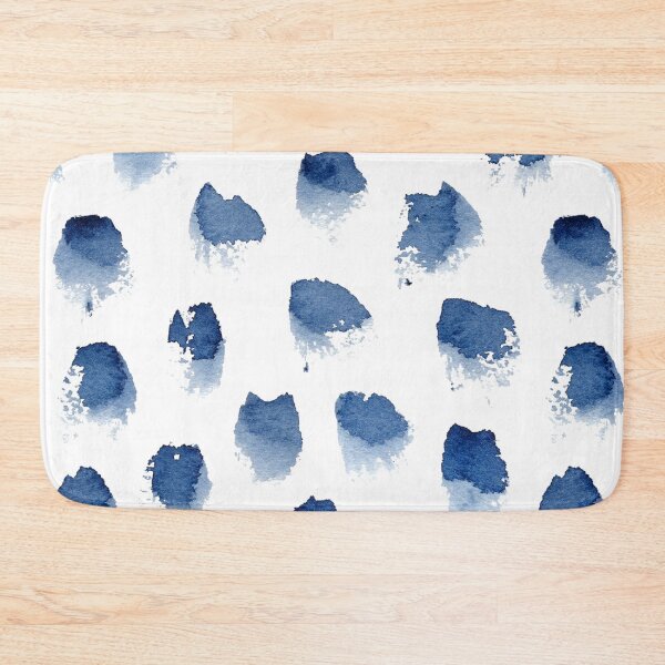 Item preview, Pattern printed blue stains designed and sold by Jenmag.