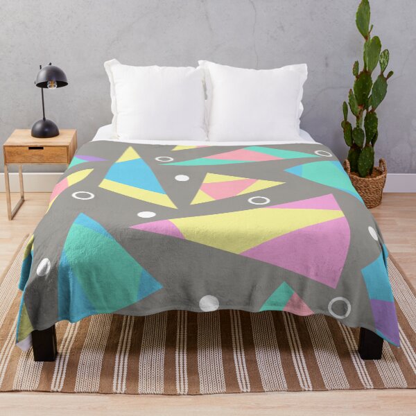 Item preview, Eighties Vibe Triangle Pattern designed and sold by becwdoodles.