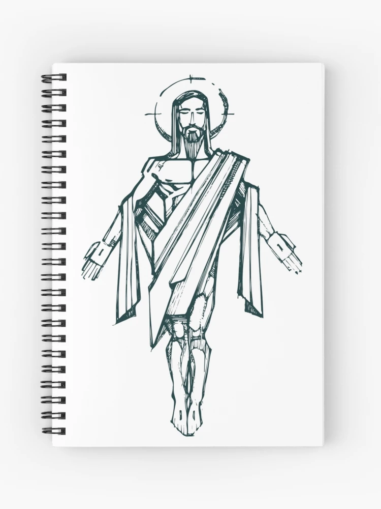 Jesus Christ Resurrection drawing