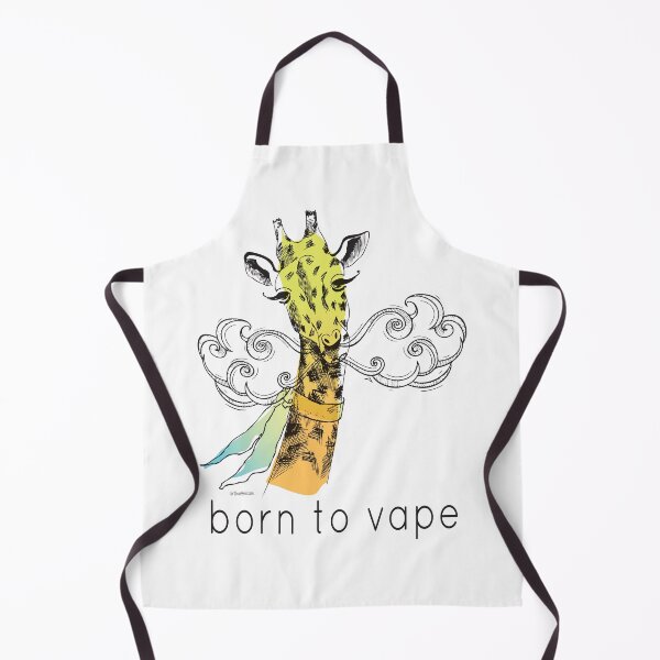 Item preview, Vaping | Born to Vape - Vaping Giraffe Watercolor designed and sold by IconicTee.